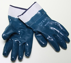 Перчатки с полным нитриловым покрытием (крага) арт. KS-2004
