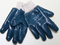 Перчатки с полным нитриловым покрытием (резинка) арт. KS-2002